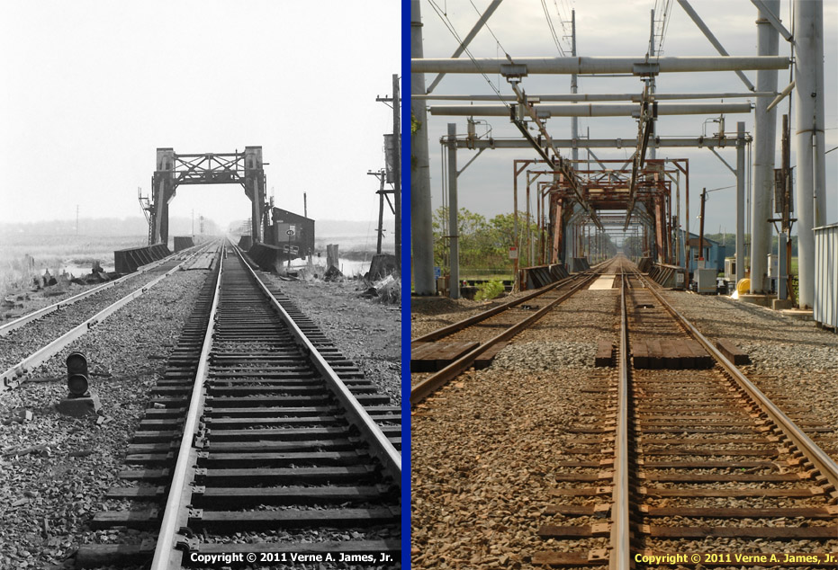 Then &amp; Now – Cheesequake Creek Railroad Bridge | Morgan, New Jersey